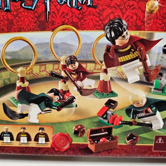 New Lego Harry Potter 4737 Quidditch Match Game Golden Snitch Oliver Draco marcu - Picture 6 of 15
